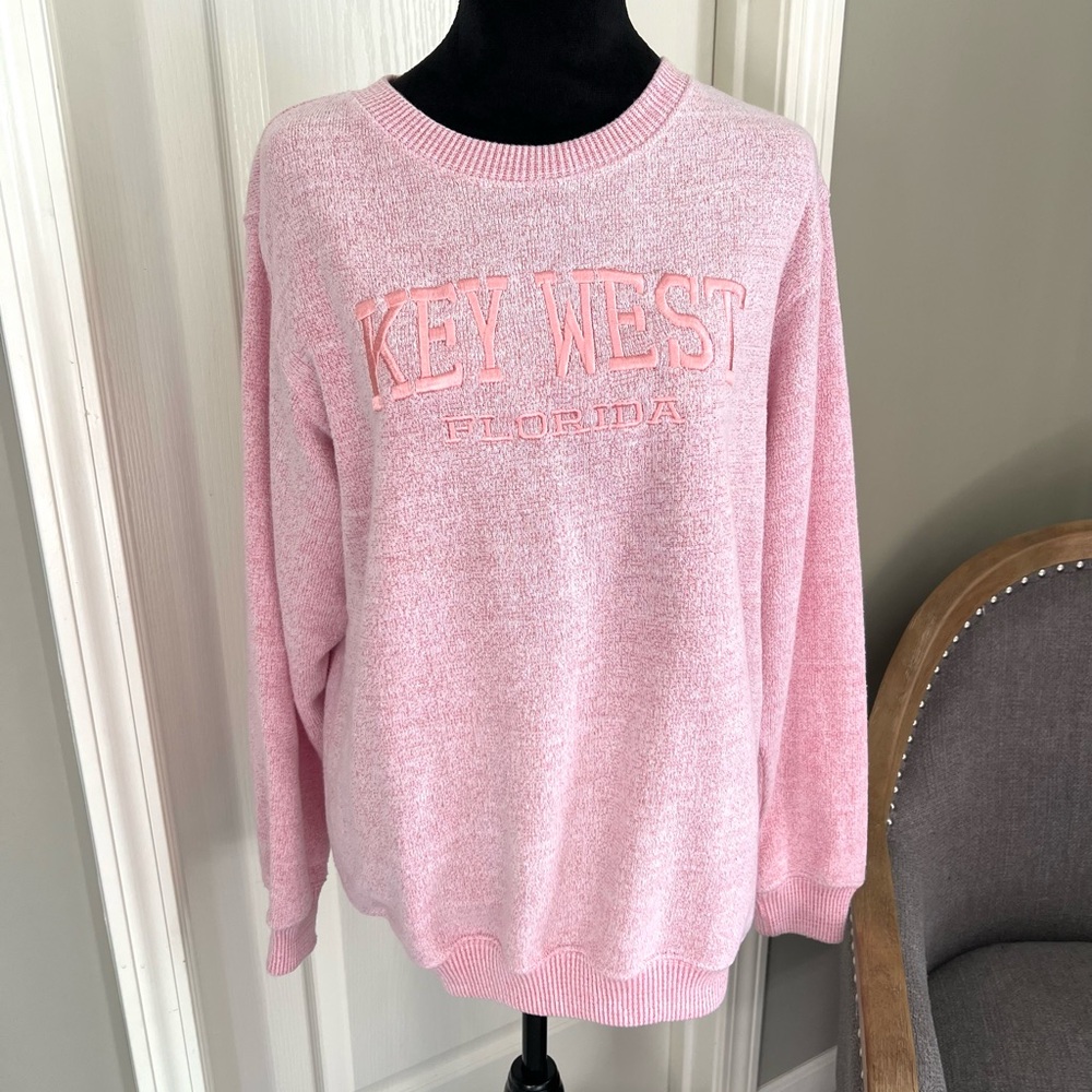 Pink Key West Florida Sweatshirt